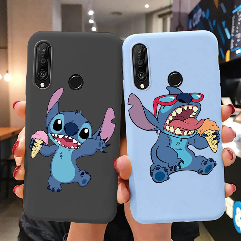 Classic Lilo Stitch Case For Huawei P30 P 30 Lite P30 Pro Phone Cover Cartoon Girl Gift Soft TPU Capa Coque Funda For Huawei P30