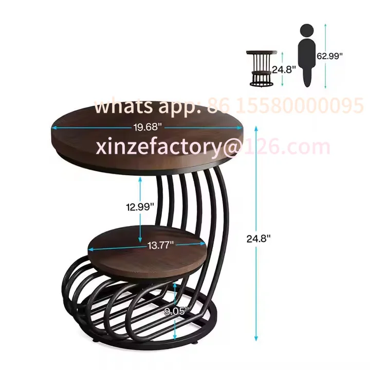 طاولة جانبية للمكتب لغرفة المعيشة وغرفة النوم قابلة للتخصيص