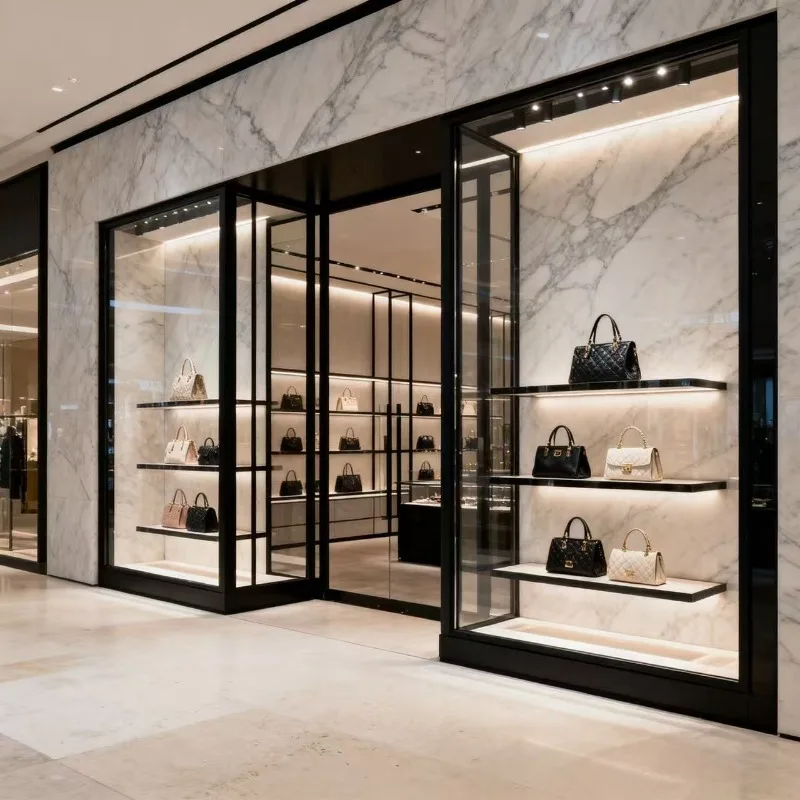 حقيبة يد فاخرة متعددة الجيوب للحفاضات حقيبة تسوق رائعة براقة ومتطورة وأنيقة وعملية يوميًا #5