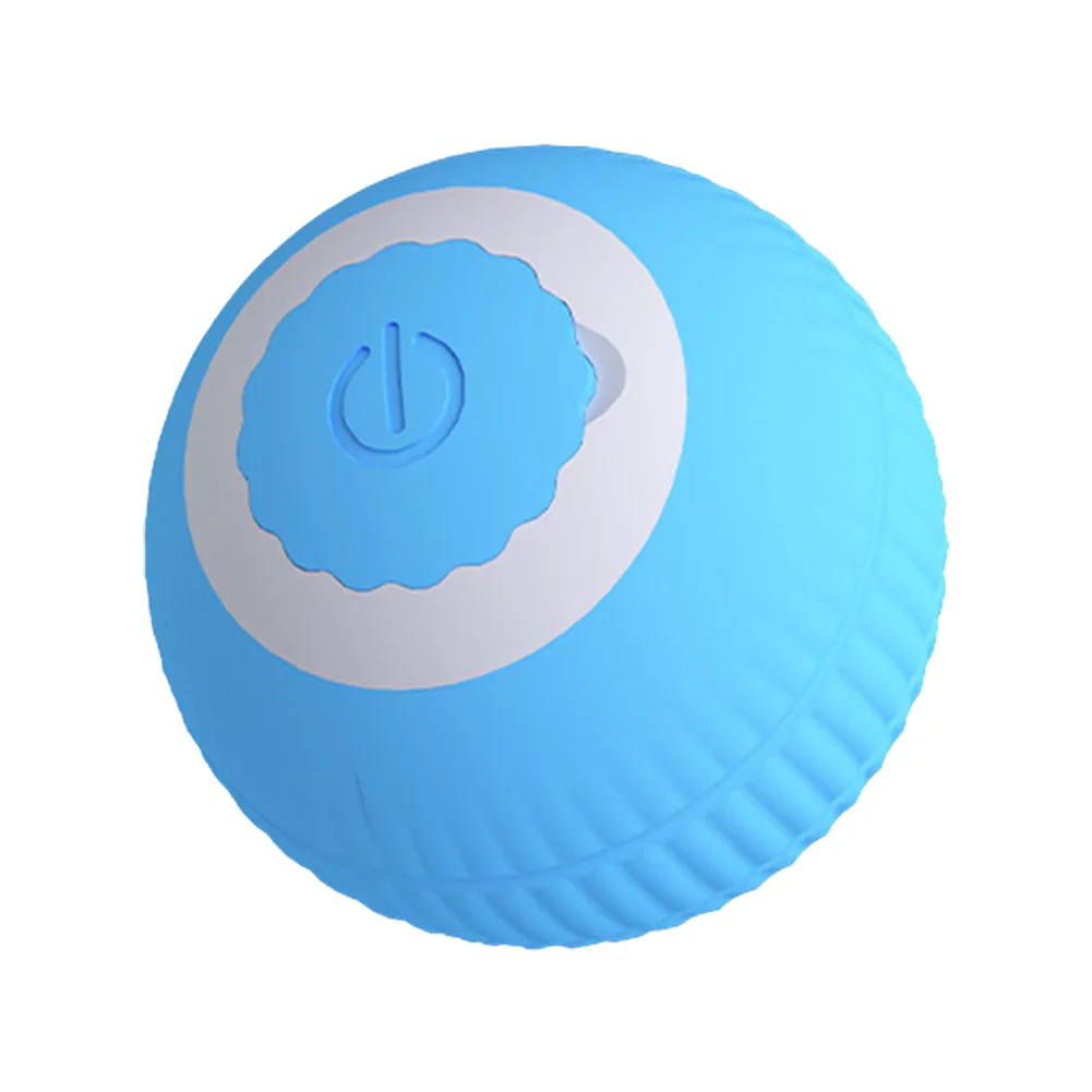 Automatic Ball Toys USB Rechargeable Smart Interactive Cat Toy Intelligent Rolling Toy Ball for Kitten Dog Playing
