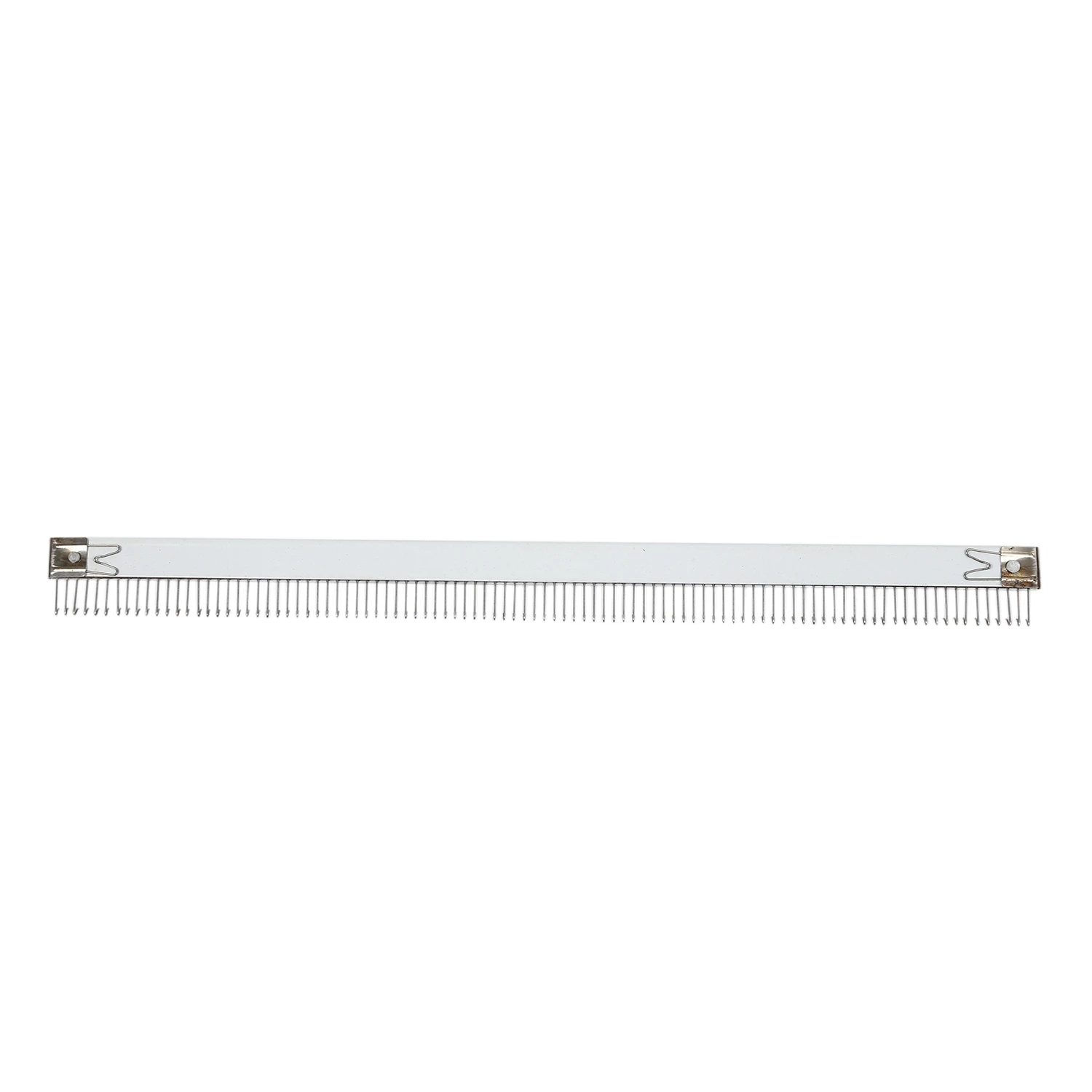 Practical 44.5cm Stainless Steel Silver Cast on Comb Knitting Machine for All 4.5mm/9mm for Brother Knitting Machine Nee Vogue