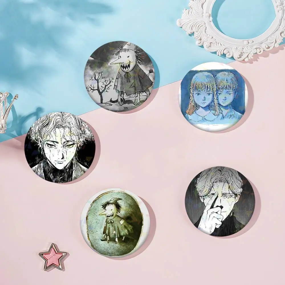 Anime Monster T-tinplate Enamel Pin Clothing Bag Accessories Brooch Cartoon Science Fiction Badge Gift