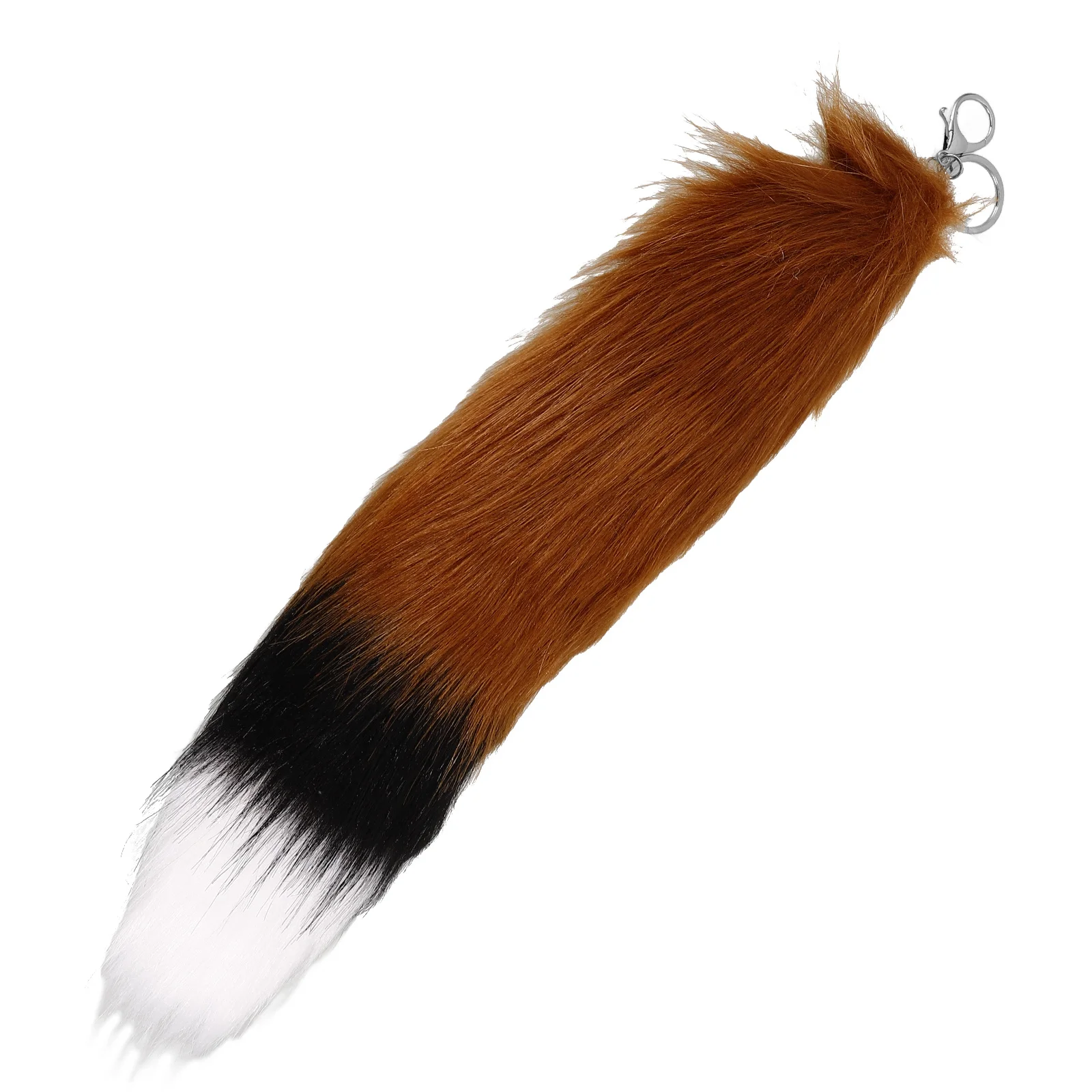 

Градиентный хвост, подвесной брелок, декоративная сумка, очаровательный автомобильный брелок для ключей, кулон для женщин и девочек, искусственный брелок