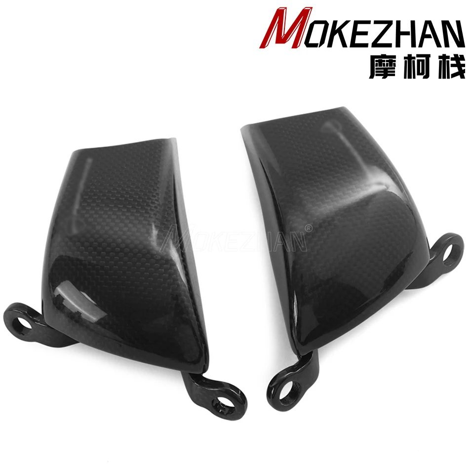 FOR DUCATI Panigale Streetfighter MTS V4 V4S V4SP SP SP2 Parts Carbon Fiber Front Caliper Radiator Cover Air Duct Brake Cooling