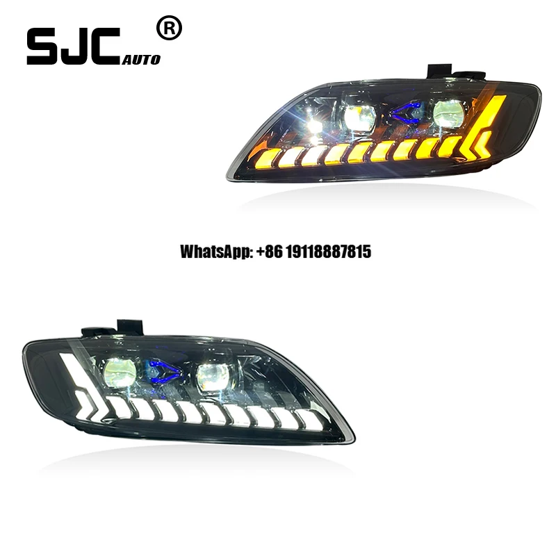 

Автозапчасти SJC для Audi Q7 2006-2015: Новые модифицированные светодиодные передние фары