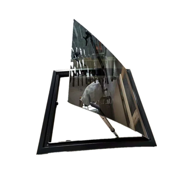 2020 TONGFA سبائك الألومنيوم نافذة السقف الأمامي الاكريليك والزجاج المقسى تركيب كوة بسيطة ودائمة