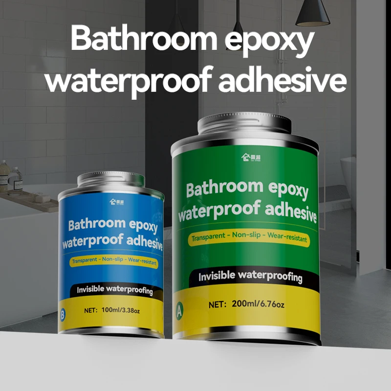 

Environmental protection diamond crystal glue exterior waterproof bathroom toilet transparent waterproof glue