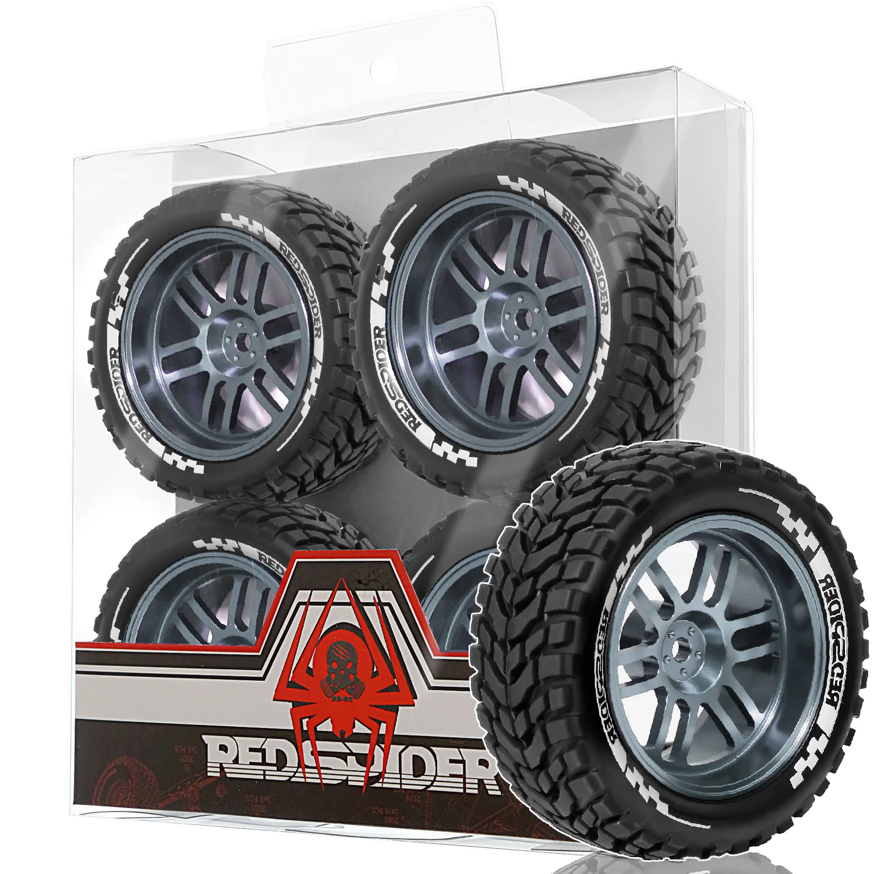 Velg Mobil RC On-road Drift 1/10, Hub Logam, Pelek Logam, Ban 4pcs untuk Mobil RC 1:10 HSP 94122 Tamiya XV01 TT02 HPI Ky