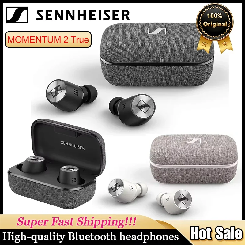 

Горячие продажи: Беспроводные Bluetooth-наушники SENNHEISER MOMENTUM 2 True Wireless 2 In Ear для спорта, бега и прослушивания музыки, HIFI стерео-наушники-вкладыши
