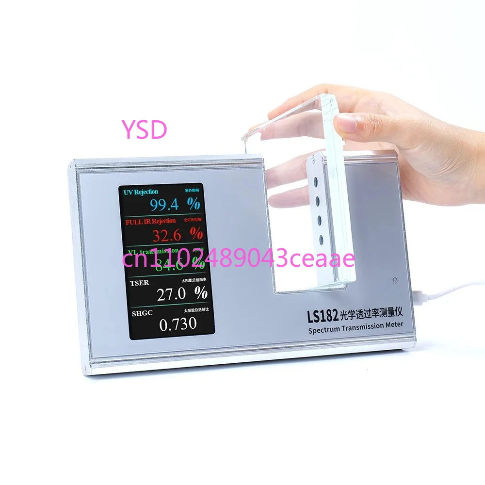 

LS182 Hot Sale Uv IR Vlt Tint Transmission Meter Inspector SHGC TSER Tester Window Tint Tester