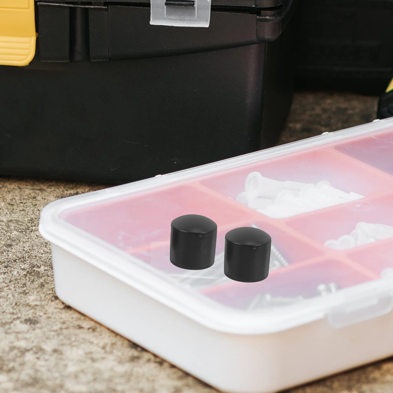 

50Pcs 16Mm Tent Pole End Plugs Anti Puncture Caps for Camping Hiking Pole Protection Lightweight Portable Design Black