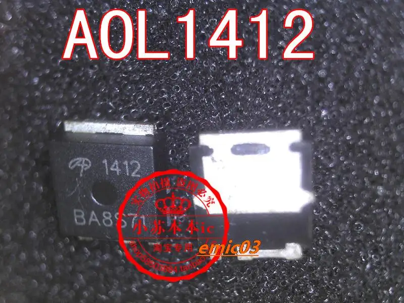 5pieces   AOL1412 AO1412 1412  DFN-8 MOS  