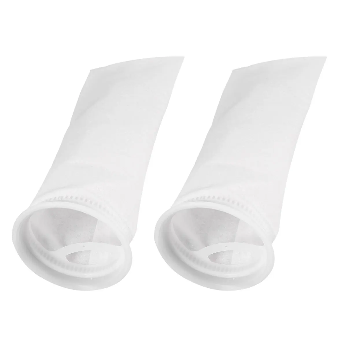 

2Pcs 200um 4 Inch White Aquarium Filter Bag Micron Sock for Wet Dry Systems Sumps DIY Aquarium Filter Bag Sump Felt Sock