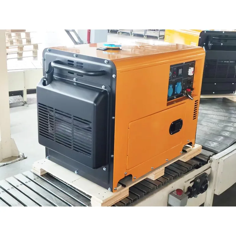 ダイセル発電機 50/60Hz周波数 AC単相出力 220V定格電圧 電気始動 5KVA