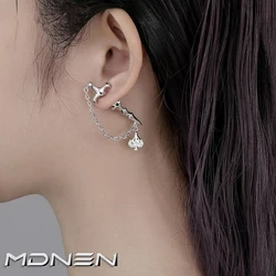 2023 New Sword Chain Earrings Alloy Cyberpunk Style Men's And Women's Jewelry Party Gifts