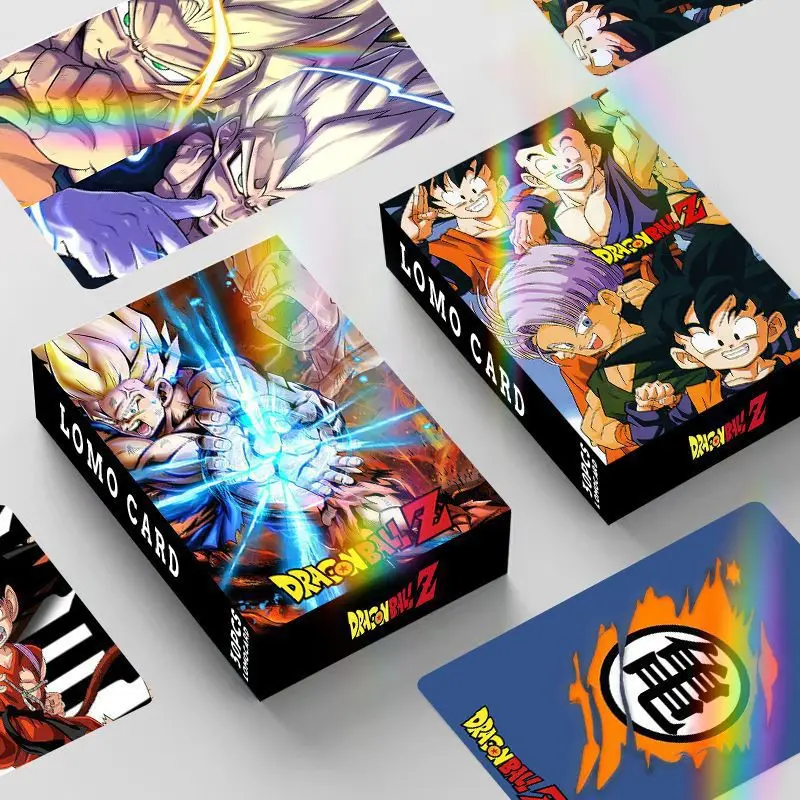 30 шт., аниме-фигурки Dragon Ball Z, коллекционная карта героя Son Goku Super Saiyan Vegeta, флэш-карты, детская игровая игрушка