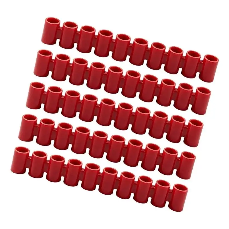 31BA Marker Storage Set with 5 Connectable ABS Trays, Individual Upright Slots for Drawing Tools on Desks and Art Tables