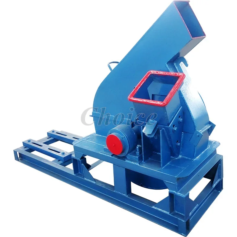 1T/H Household Electric Wood Chipper Crusher Garden Fertilizer Band Saw Wood Tree Cutting Chipping Machine for Bamboo