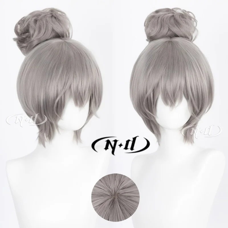 

Парик для косплея ND Brand Judy Hopps (версия с пучком) для Comic-Con, Хэллоуина, костюмированных вечеринок и тематических мероприятий