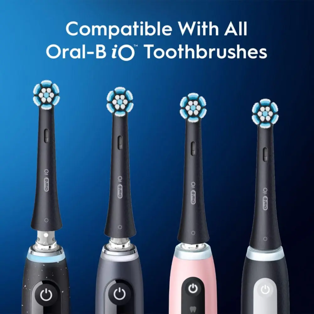 Oral-B iO Series Gentle Care Replacment Brush Head For Oral B io Series Electric Toothbrushes Soft Bristle Gentle Brusing Teeth