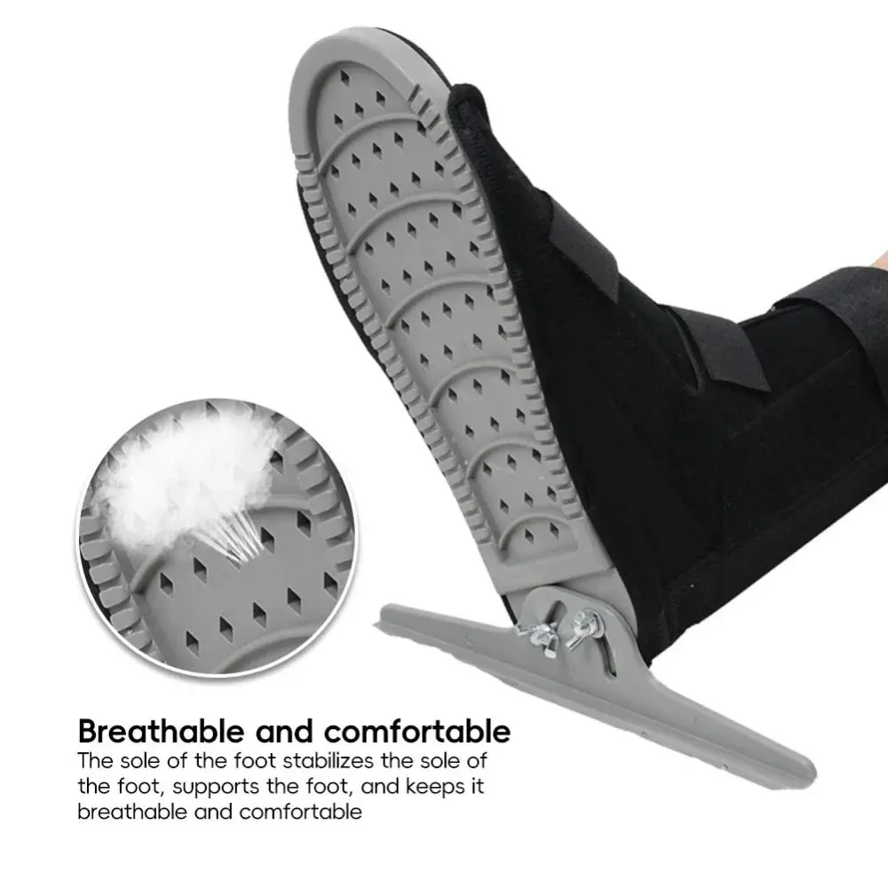 Fixed Plantar Fasciitis Splint Brace Adjustable Breathable Dorsal Drop Foot Orthopedic Brace Comfortable Compression