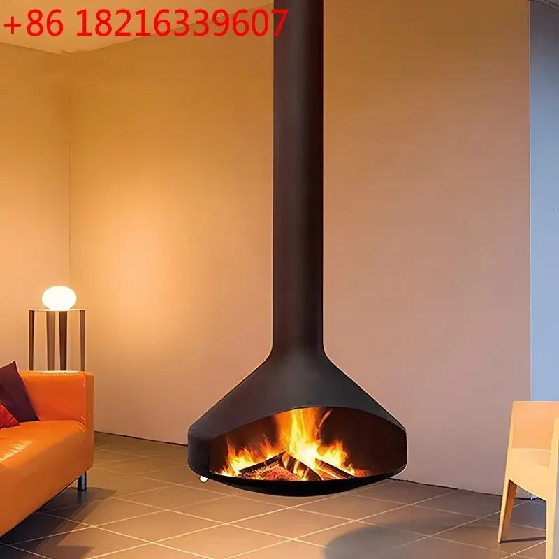 YAO TAO Hanging alcohol real fire wood fire art fireplace villa living room bed and breakfast
