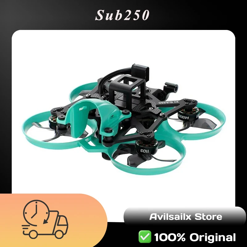 

DollyFly25 V2 Sub250 4S Cinewhoop Drone Featuring O4 Air Unit Pro, 1404 4500KV Motor & 4K/120fps Video for FPV Freestyle Filming