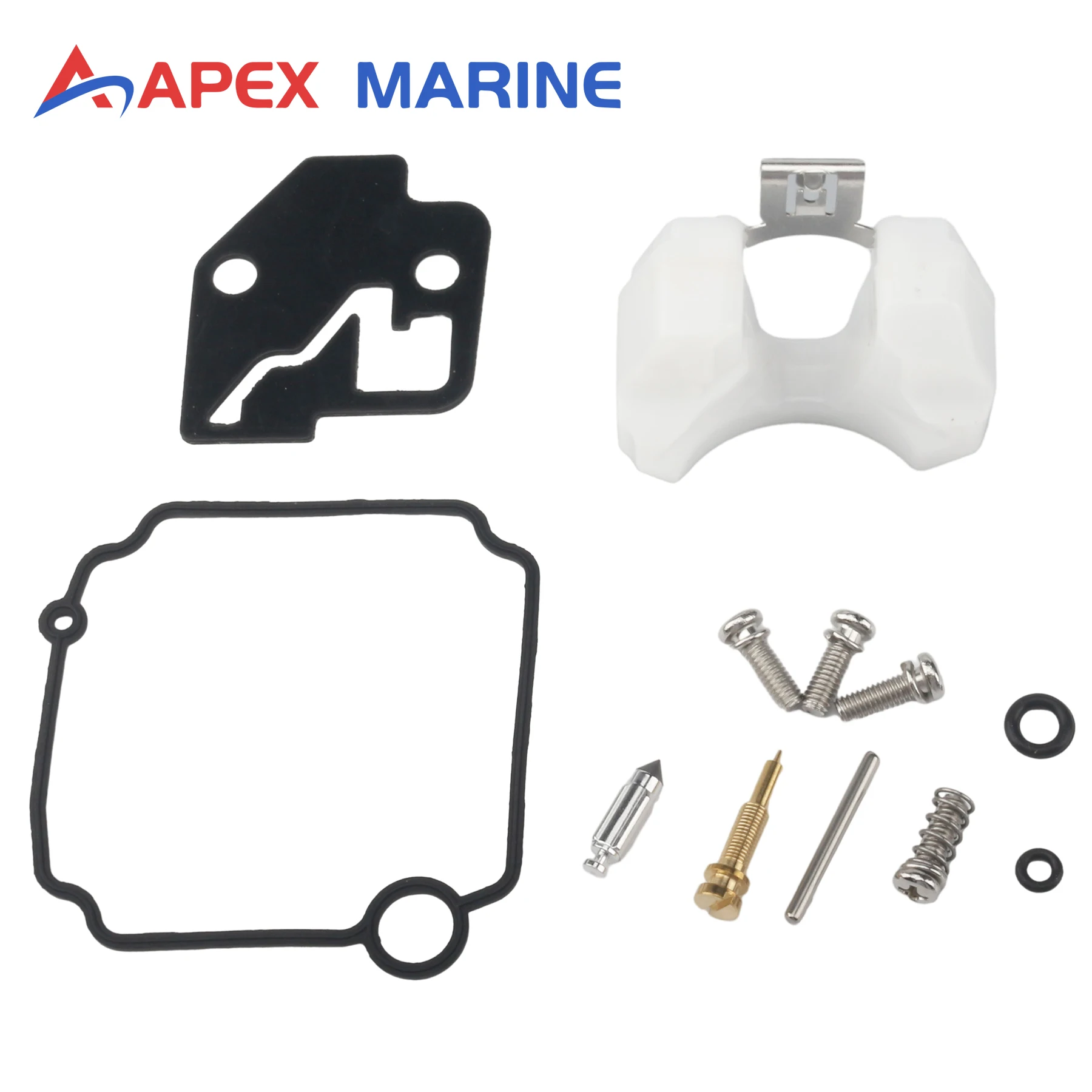 

66M-W0093- 00 01 Boat Motor Carburetor Repair Kit for Yamaha 4-Stroke 9.9 13.5 15 HP F15 Outboard Engine Replace 802706A1