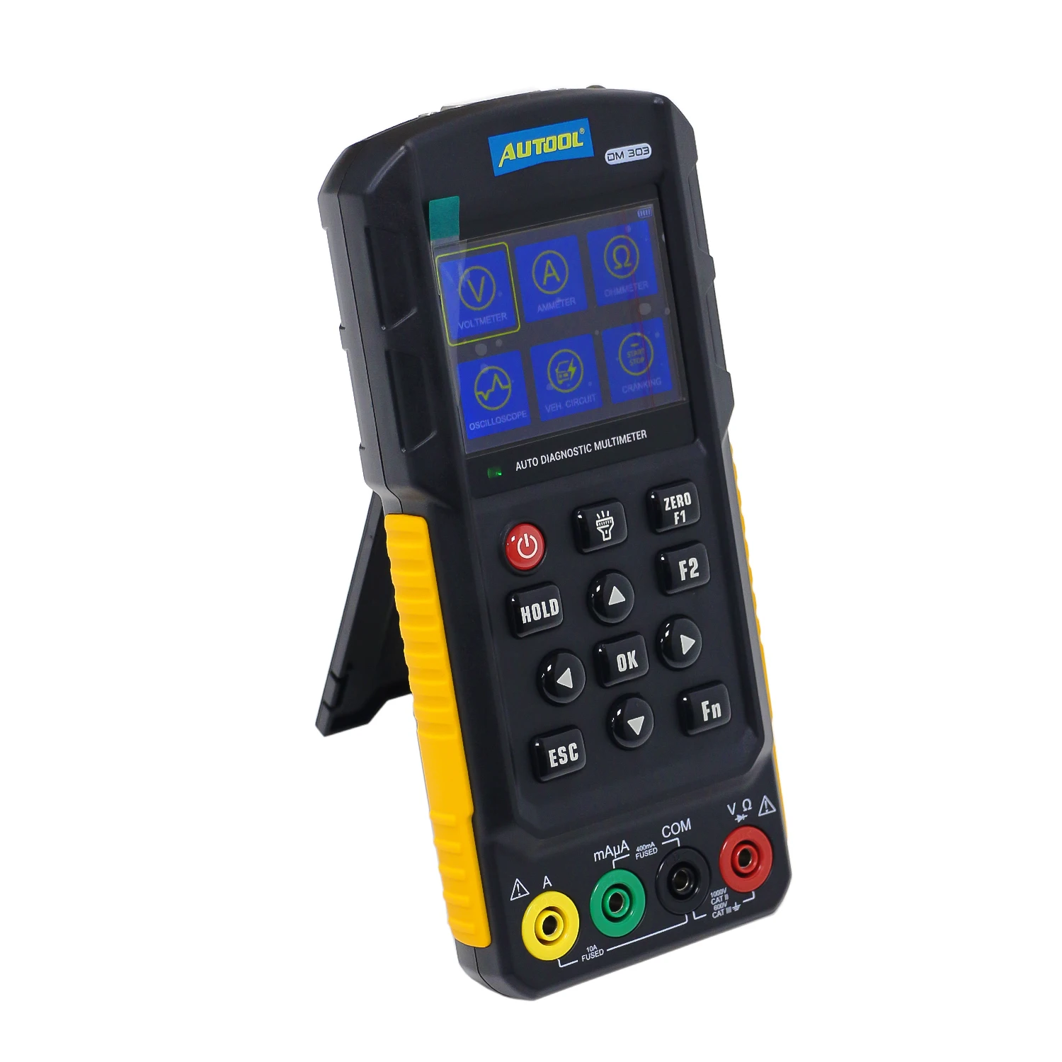 Automotive Multimeter Oscilloscope Auto-Ranging  AC/DC Digital Oscilloscope for ECU Detection K line and CAN Bus Signal