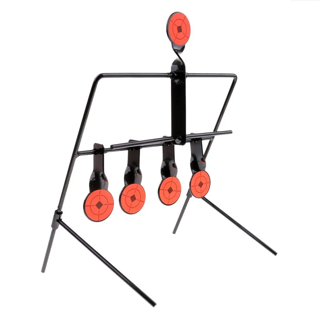 Steel Resetting Target Metal Stand Heavy Duty Hunting Target