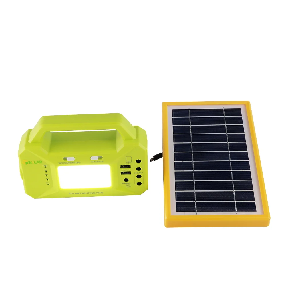 Portable Solar Power Storage System Essential Tools For Areas With Frequent Power Outages Companion For Picnic Outing Fishing 3W