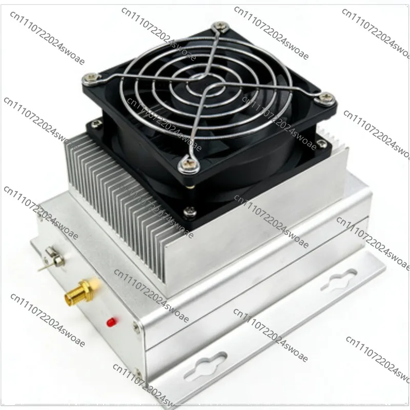 For FM FM Power Amplifier 100W 70-110MHz Broadband High Power Amplifier 24V Power Supply High Gain