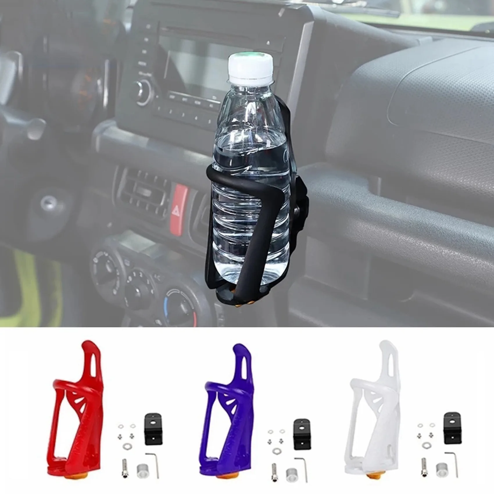 Car Central Control Water Cup Holder Dashboard Drink Holder for Suzuki Jimny JB74 2019 2020 2021