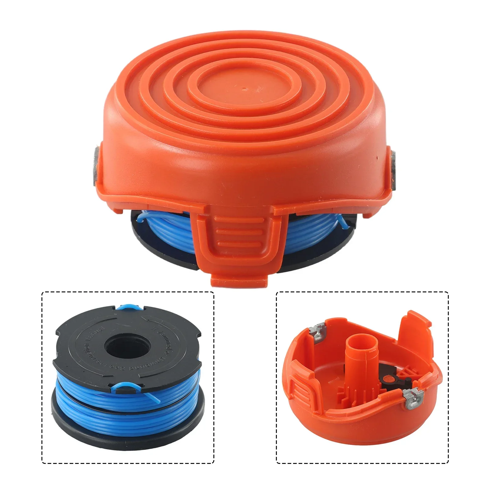

Strimmer Cap Spool & Line For Black & Decker GL650 GL660 GL670 GL315 GL655 GL656 Spool scap cover Spools Replace garden tool