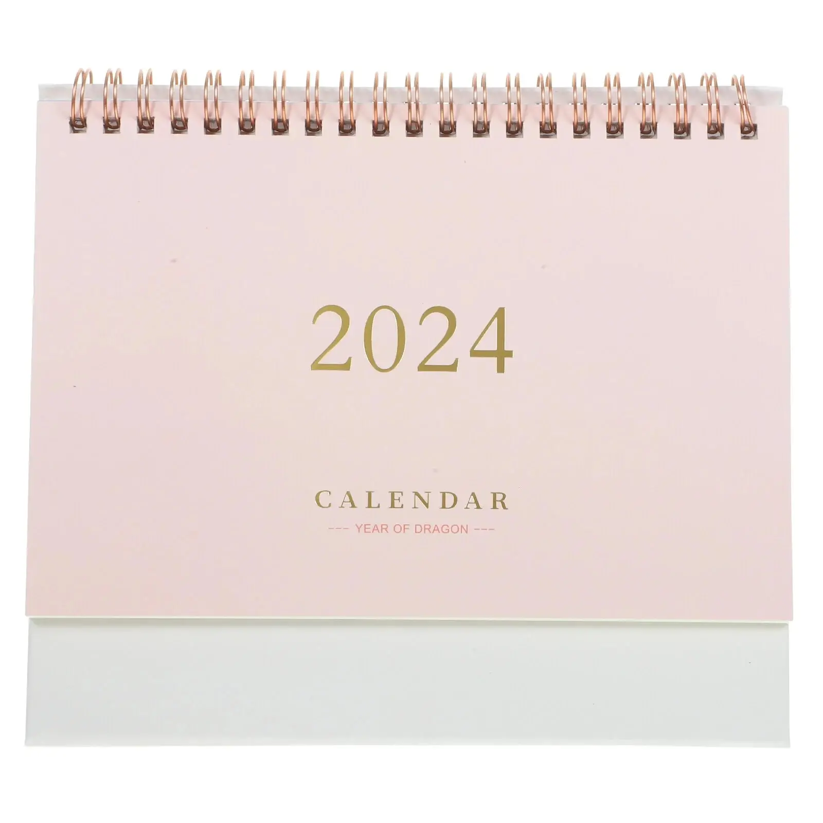 2024 Desk Calendar Decorative Office Standing Paper Home Accessories Delicate Mini Student Decore