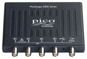 PICOSCOPE 2407B PICO 2407B PC USB Oscilloscope, Digital Triggering, PicoScope 2000, 4 Channel, 70 MHz, 1 GSPS, 64 Mpts, 5 ns