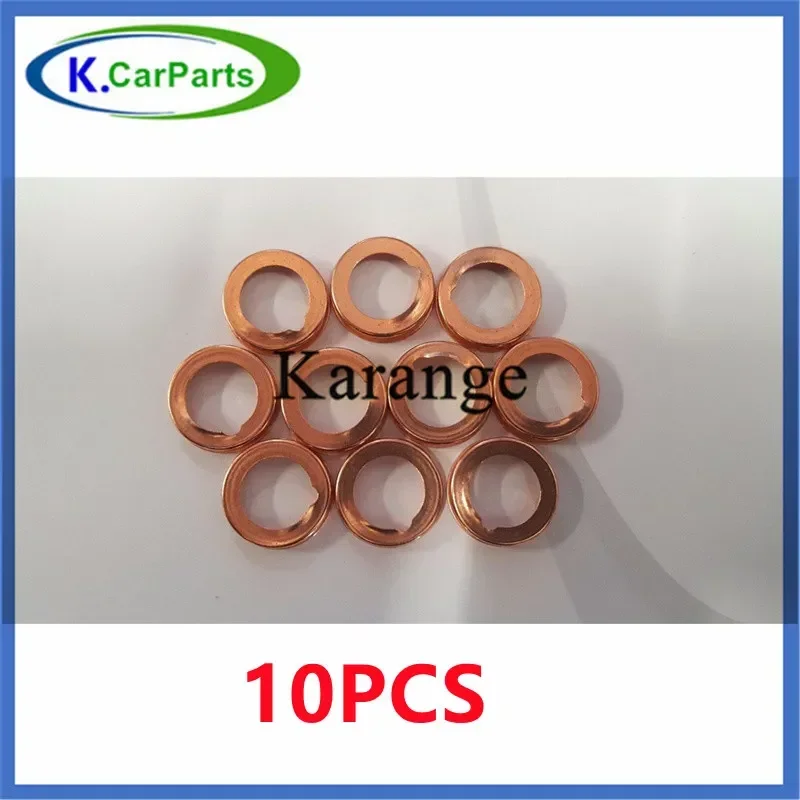 

10 шт. металлических прокладок-шайб для сливной пробки масла Nissan, Infiniti, Nissan 370Z / Cube 2010, артикулы 11026-01M02, 11026-JA00A