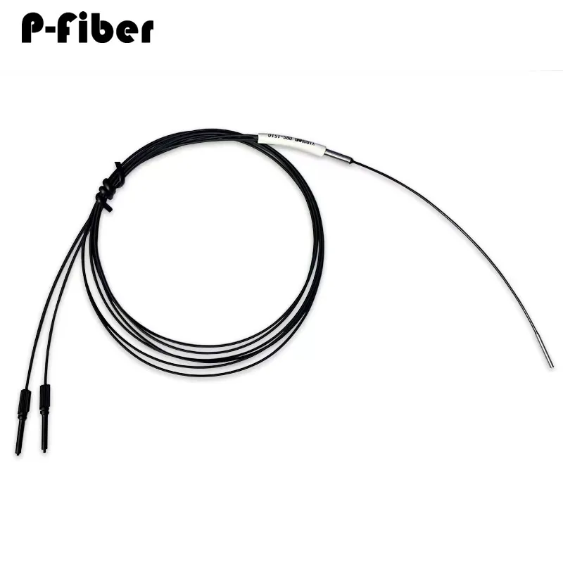 Fiber Optic Sensor 1.5mm Round Head Projection Reflective optical Sensor Probe Wire PRS-1510 PTS-1510