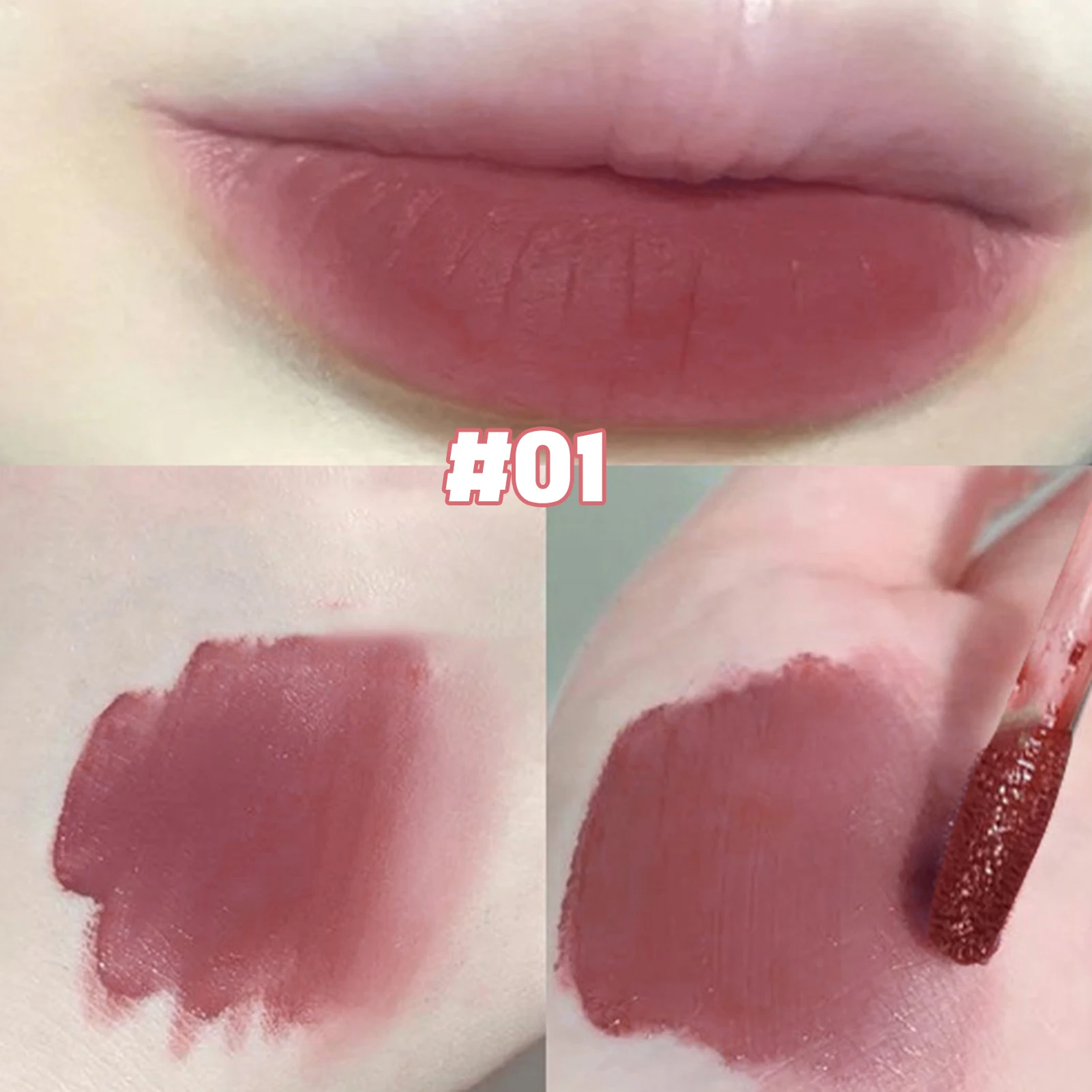 Moisturizing Matte Liquid Lipstick Moisturizing Velvet Lip Tint Lip Stain for Women and Girl Party Activity