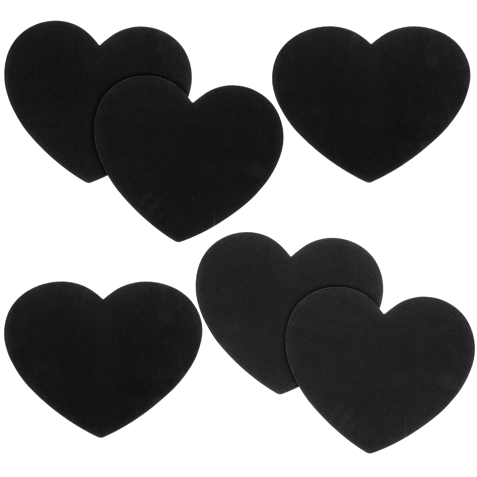 

6pcs Sublimation Mouse Pads Blank Heart-shaped Thermal Transfer Gaming Keyboard Pad Stable Accurate Operation Anti-slip Design