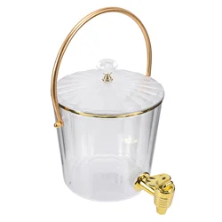 Water Bottle Ice Bucket Cold Jug Cocktail Dispenser Juice Containers for Party Beverage Fridge Drink Dispensers Pool