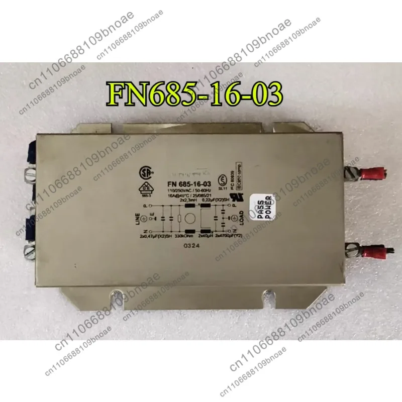 FN685-16-03 Power Filter FN685-16-03, tested OK