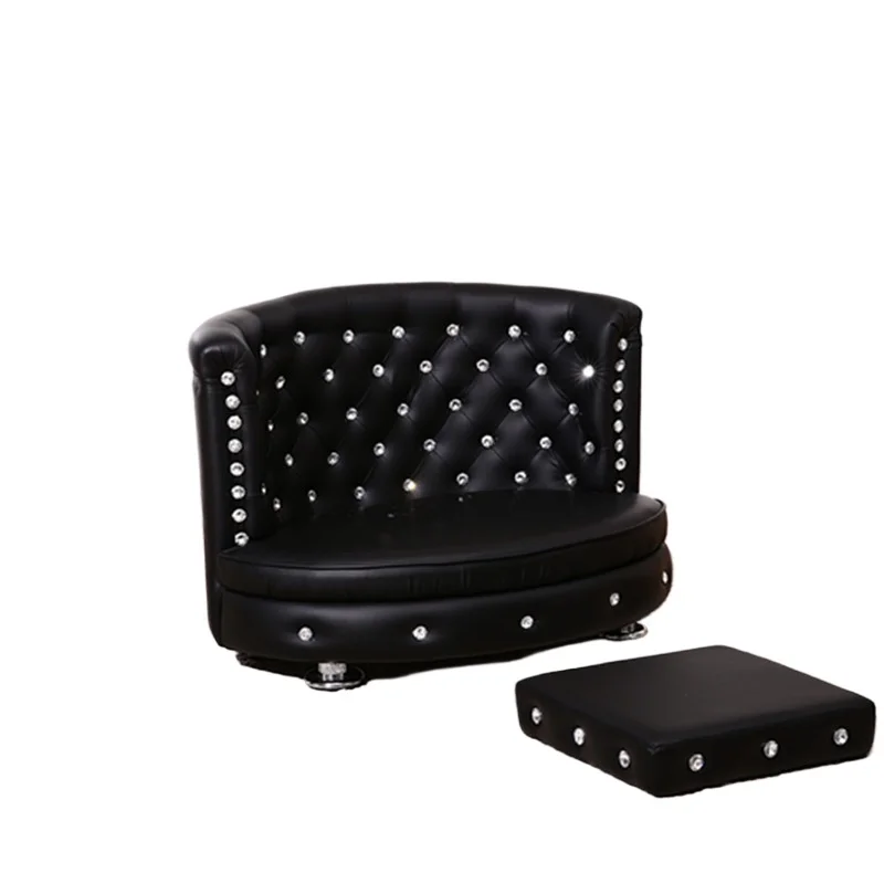 

Diamond-encrusted small sofa, universal in all seasons, free of dismantling, washing and scratching