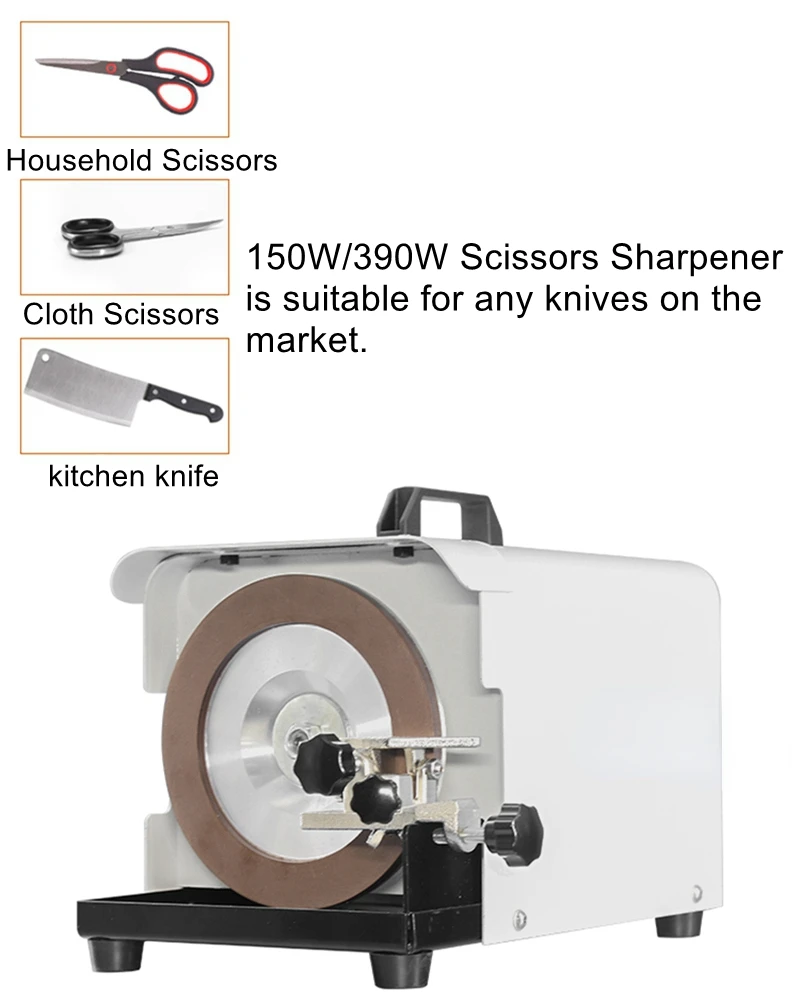 

150W portable fast scissors knife sharpener for all kinds of knife sharpening left and right hand switching