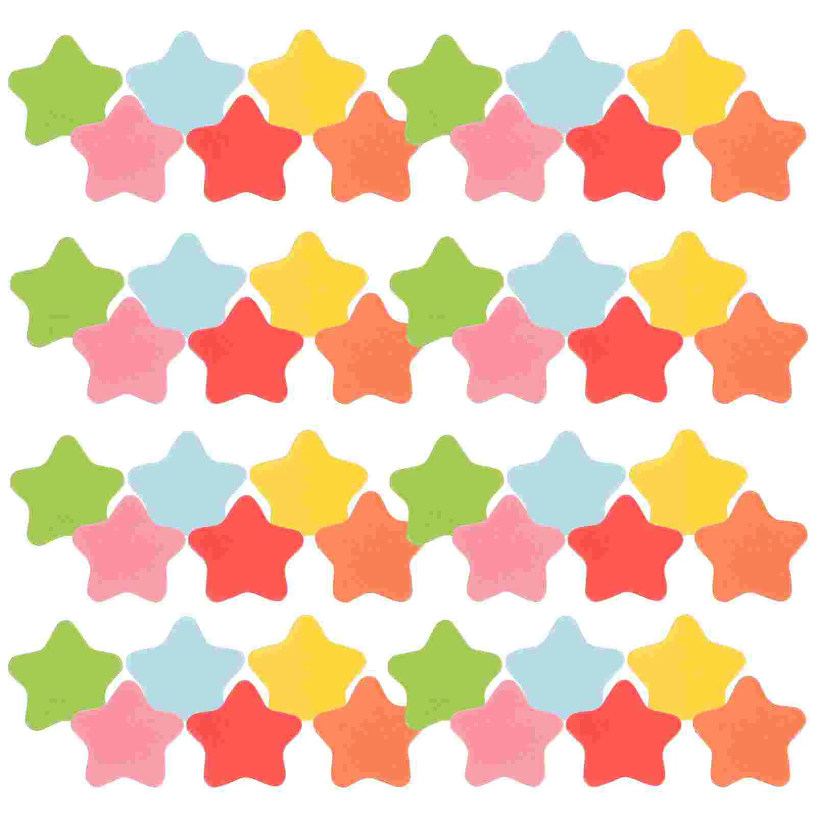 120 Pcs Filing Cabinet Magnets Bulletin Board Stars Magnetic Sticker Refrigerator for