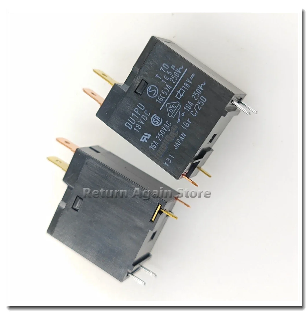 1PCS/LOT DU1PU 18VDC relay 12V 18V DU1PU-12VDC DU1PU-DC18V New Original DU1PU-24VDC DU1PU-DC24V