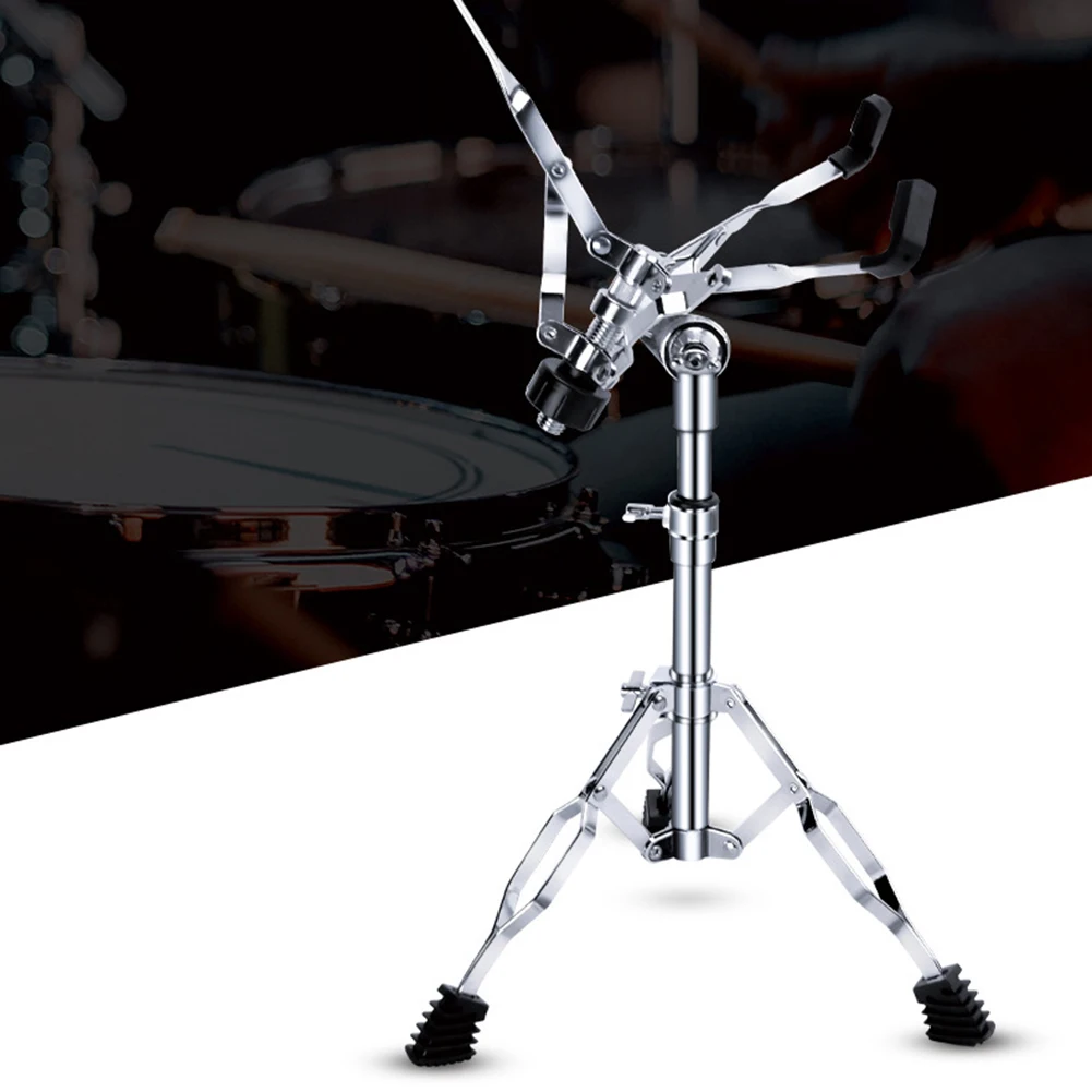 Snare Drum Stand,Concert Snare Drum Stands Adjustable Snare Stand Double Braced for 8inch-14inch Drums,Steel Tongue Drum