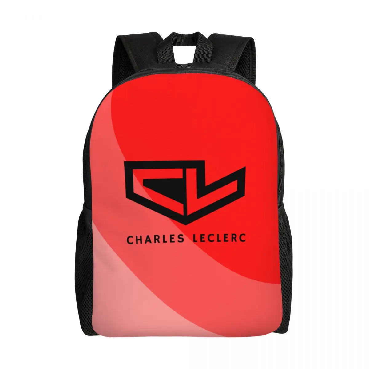 Custom LEC16 Racing Driver Rising Star Travel Backpack Men Women School Laptop Bookbag Motorsports College Student Daypack Bags