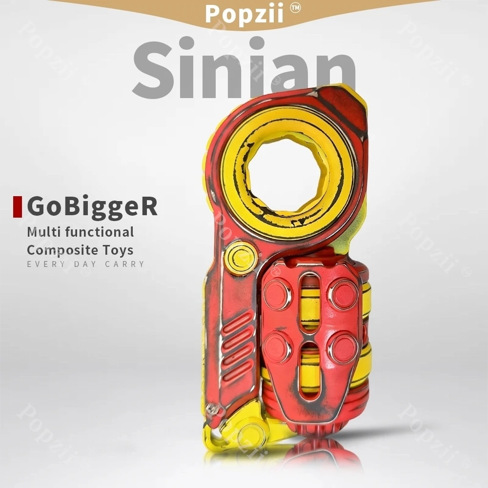 

Многофункциональное керамическое кольцо GoBiggeR DIY: композитная игрушка EDC, антистресс, игрушка для снятия напряжения
