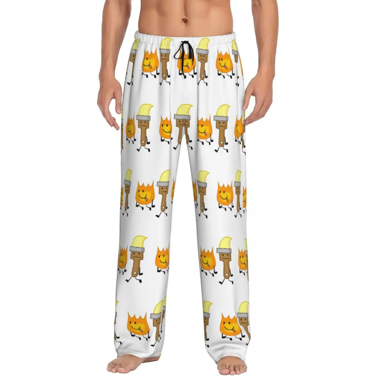 

Пользовательские BFDI Inanimate Insanity, пижамные штаны для всех персонажей, мужская одежда для сна, штаны для сна с карманами